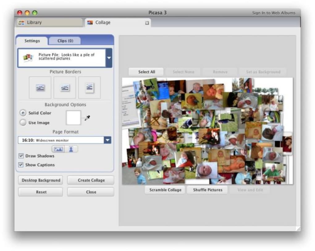 Picasa for mac 10.4.11 free download windows 7